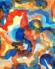 #076: Im Fluge (2015)|Mischtechnik auf Papier 20x30cm|180,-