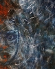 #022: >Nachtgesicht< (2010)|Tempera auf Papier 30x40cm|380,-