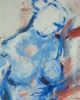 #005: Weiblicher Akt seitlich – frontal (1996)|Mischtechnik auf Papier 80x38cm|450,-